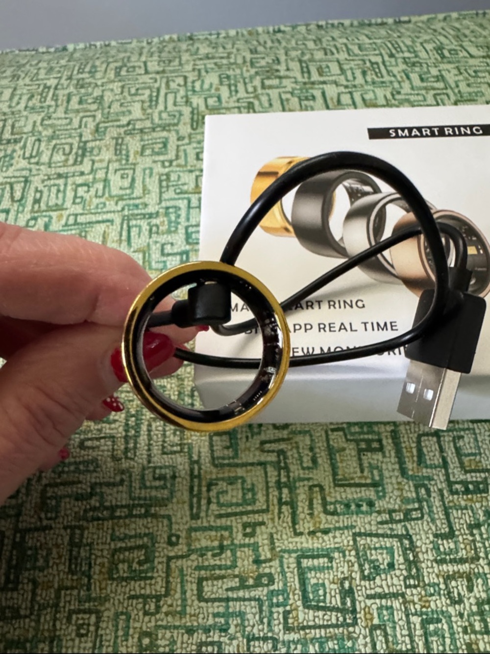 Smart Ring Gold - Picture 9 of 9